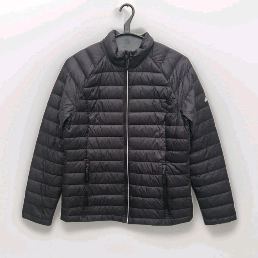 ASICS Women's Azure Down Puffer Jacket (2012A409) Size M, Black